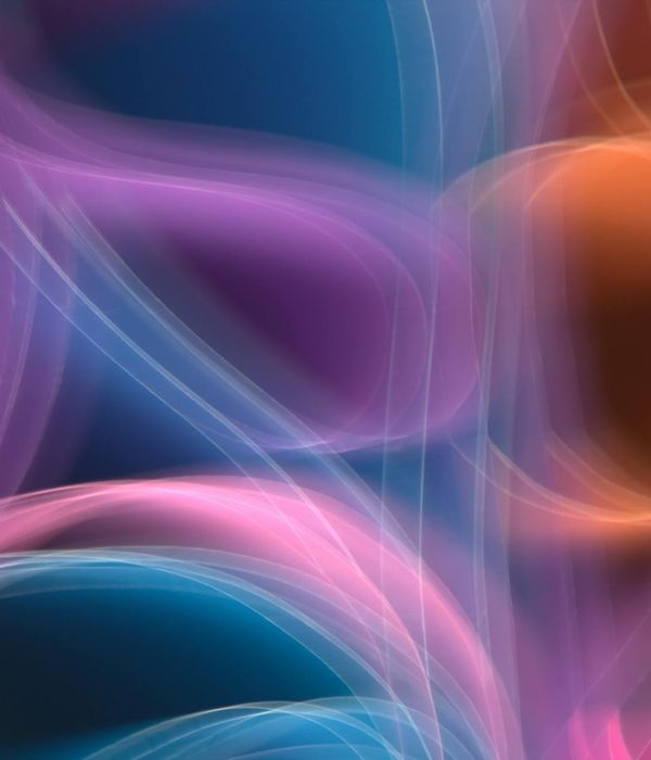 Abstract representation of dynamic morning energy and movement